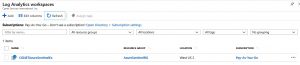 Azure _Sentinel_Create_Log_workspace