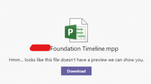 opening files in teams edit mpp